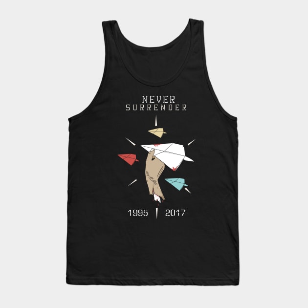 Never surrender Tank Top by Dayone